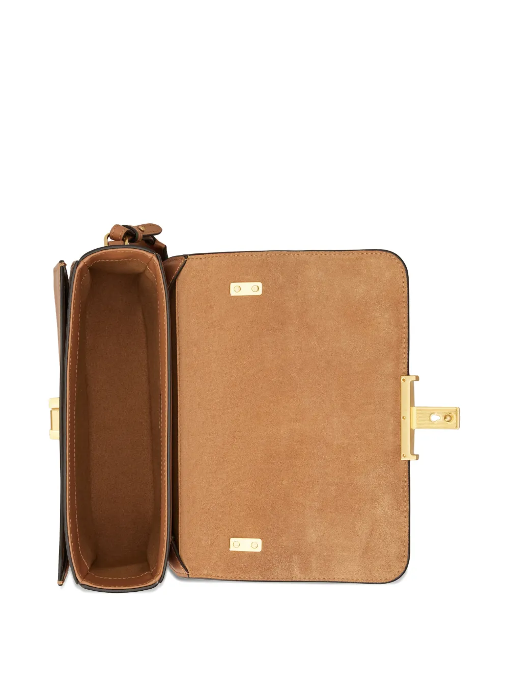Tod's Tas met logo ketting Beige