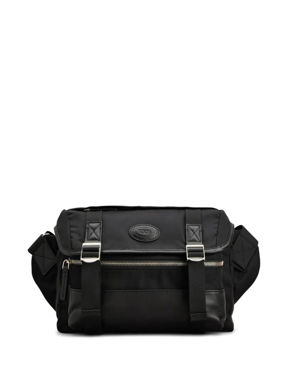 Tod's buckle-strap cross body bag - Nero