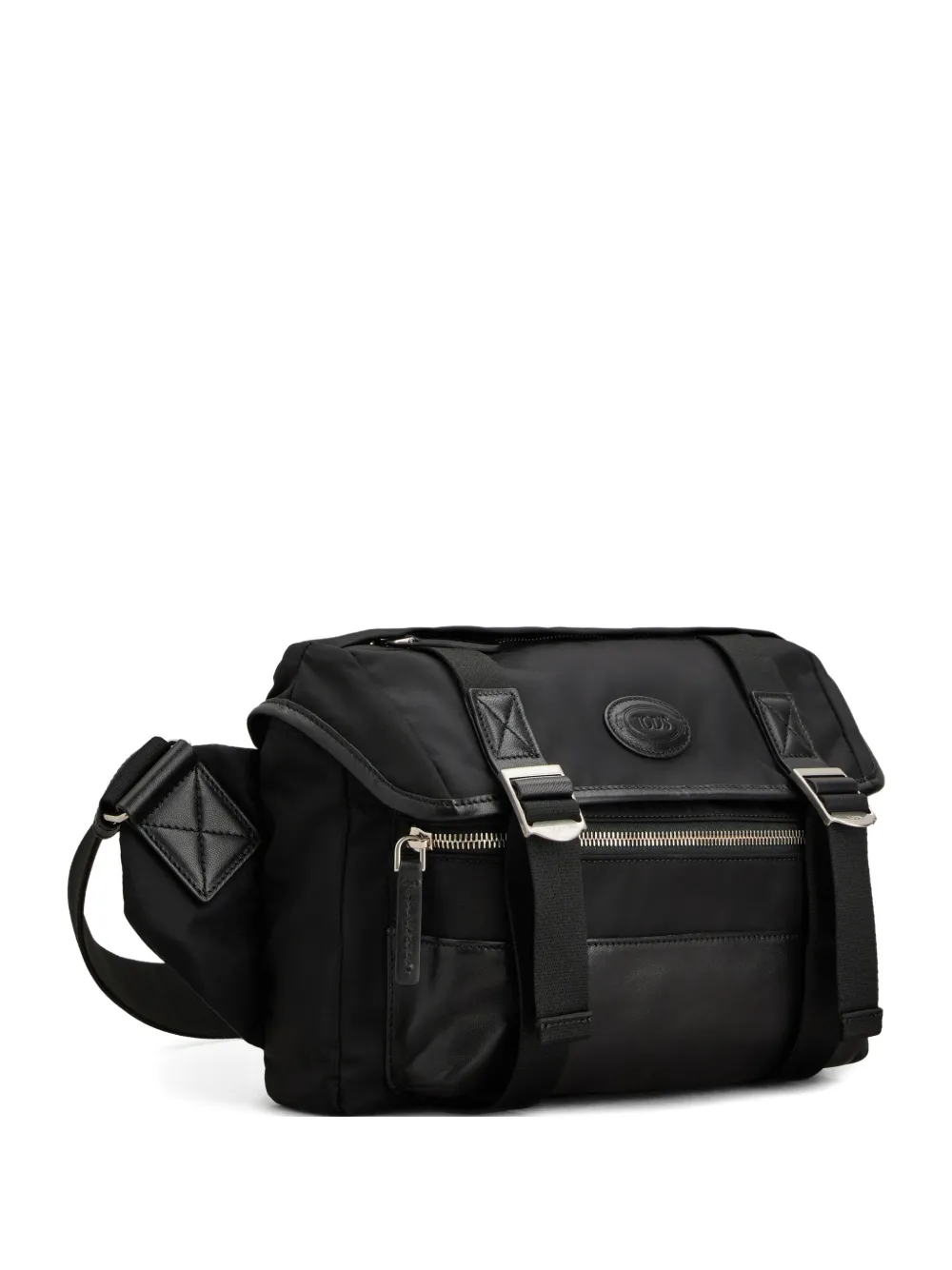 buckle-strap cross body bag