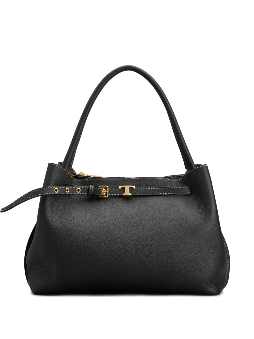 Tod's Borsa tote T Timeless piccola con fibbia - Nero