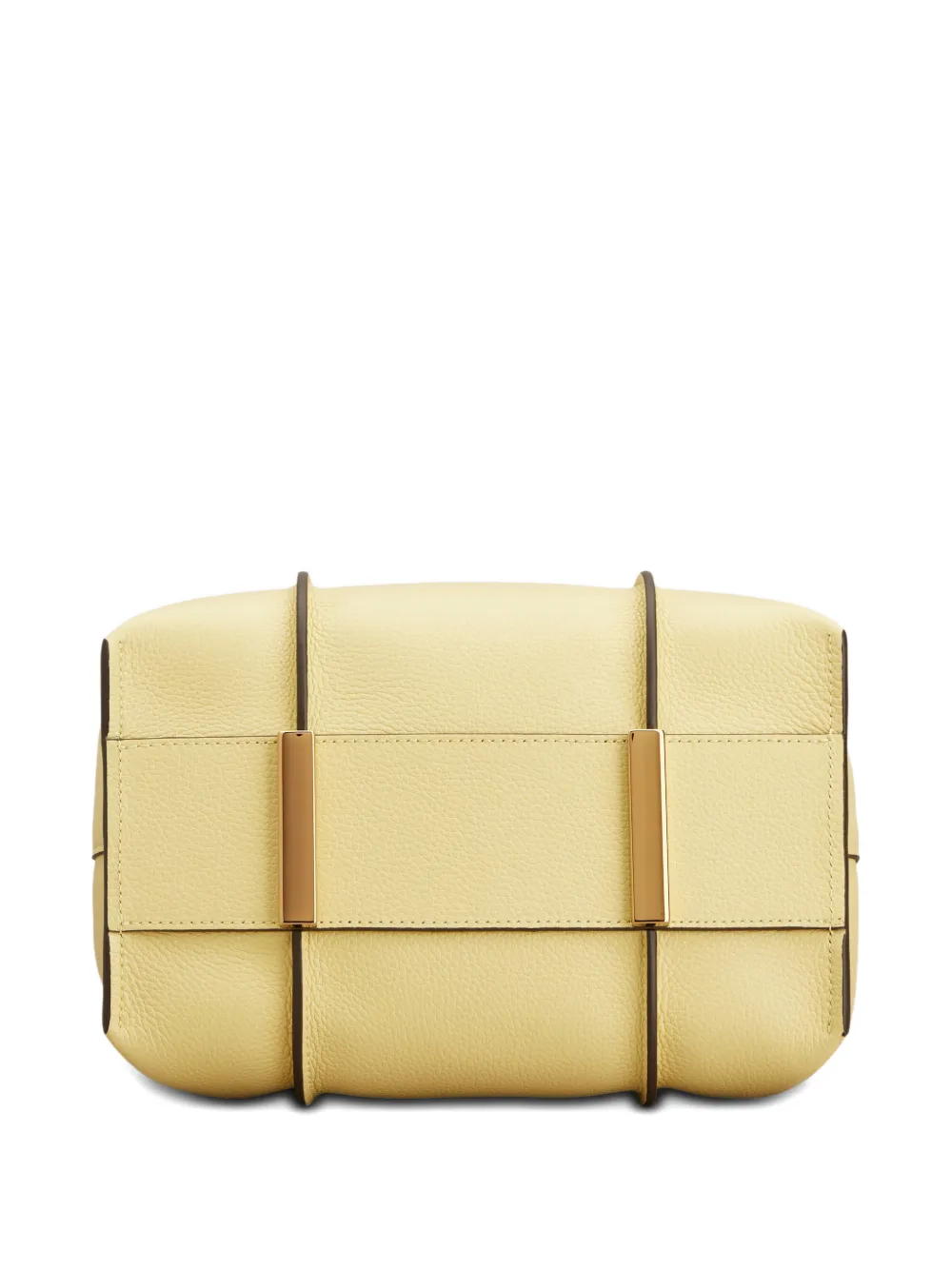 Tod's T Timeless mini-shopper met hardware Geel