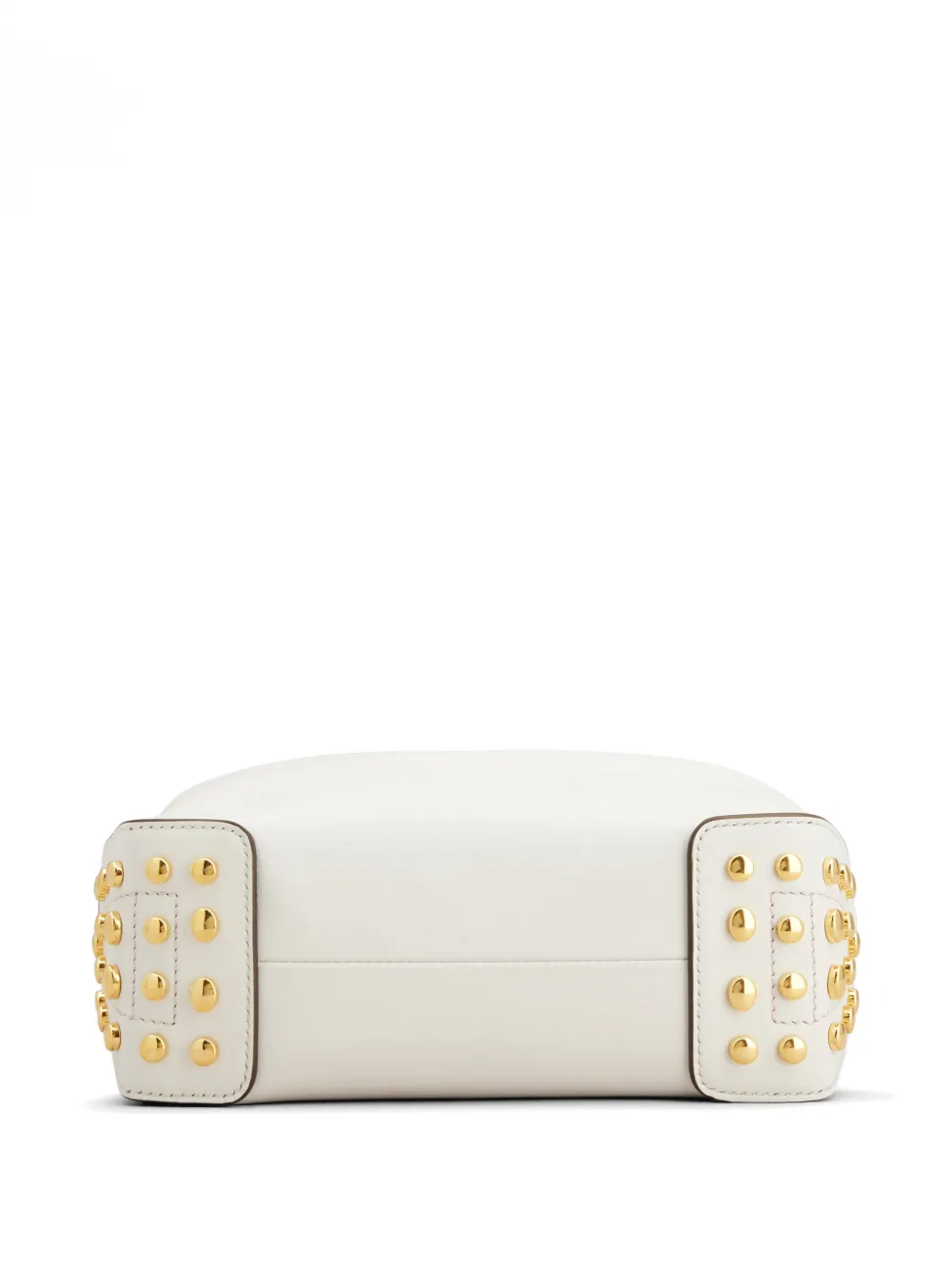 Tod's Mini-schoudertas met studs Wit