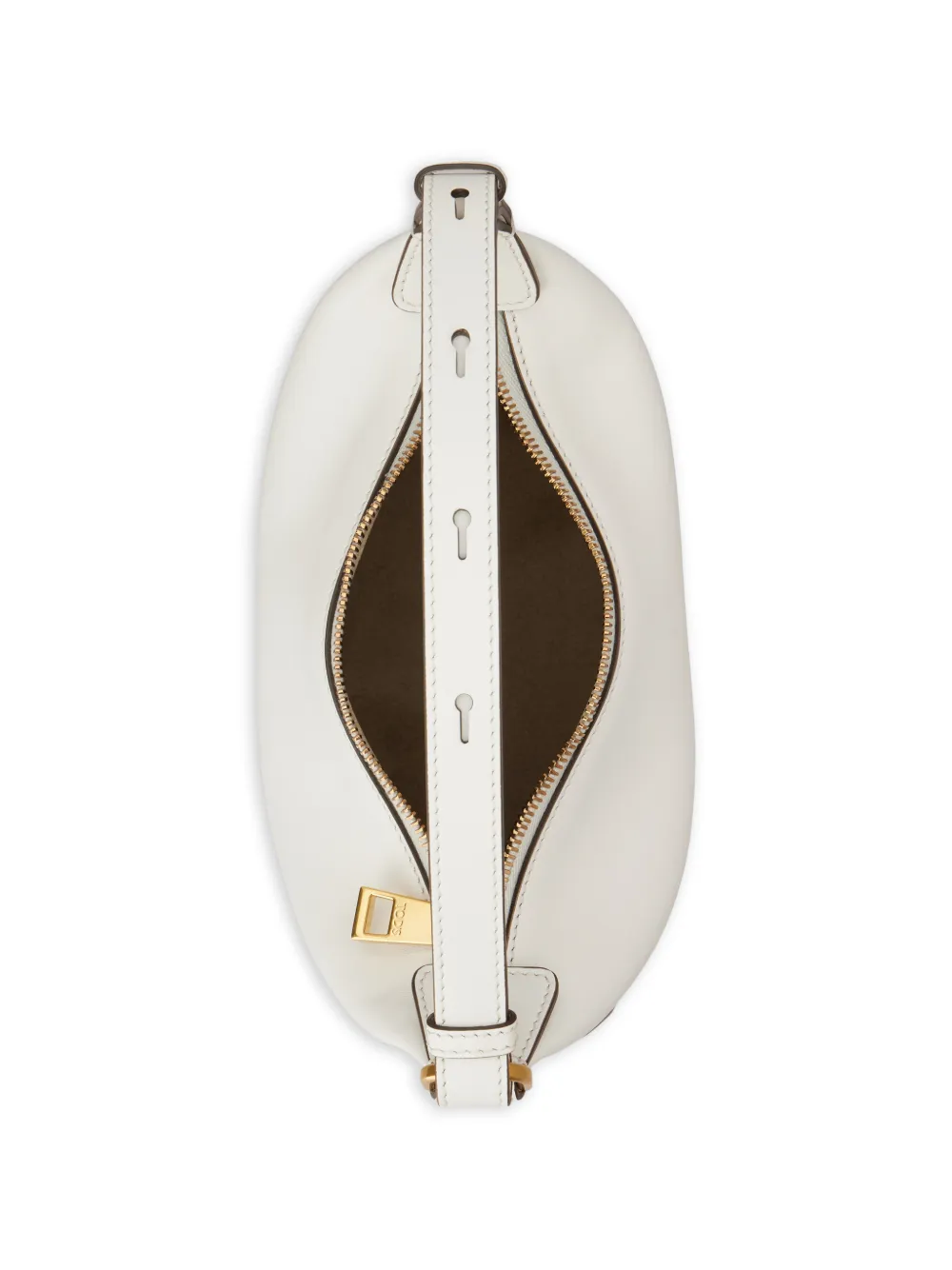 Tod's Mini-schoudertas met studs Wit