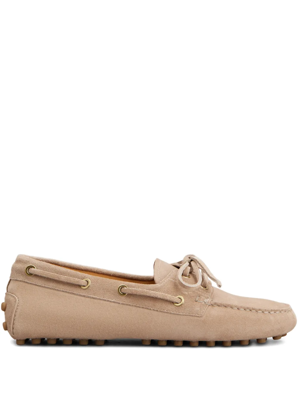 Tod's Gommino lace-up loafers - Neutrals