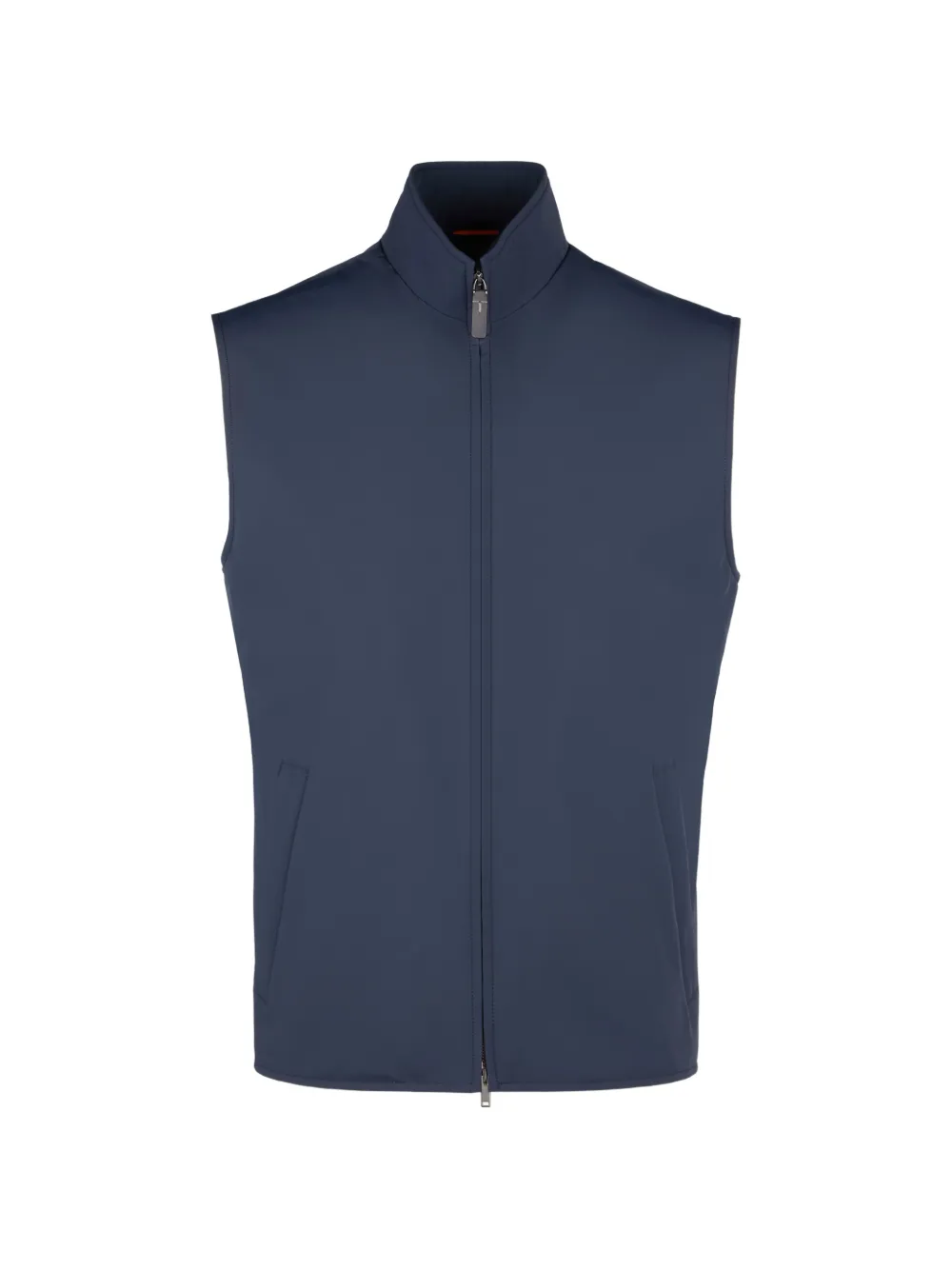 Tod's zip-fastening light vest - Blue