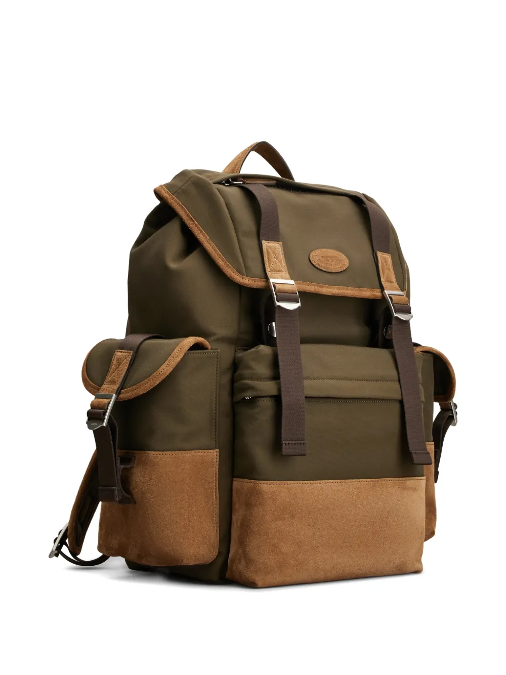  Tod's Flap Pocket Backpack - Green 
