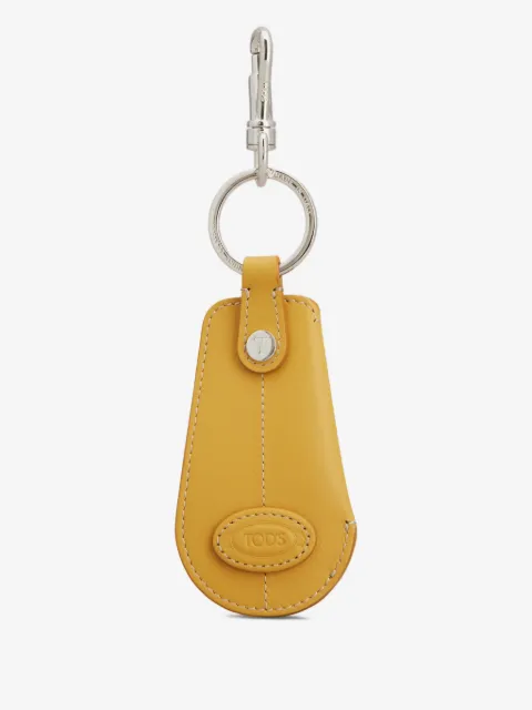 Tod's llavero con costuras en contraste
