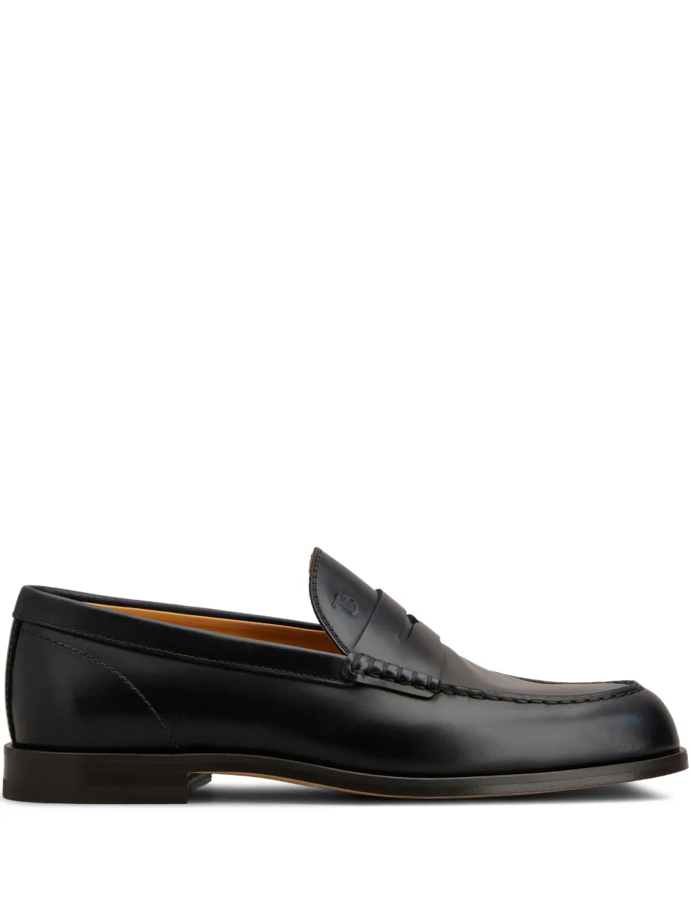 Tod's leather loafers - Black