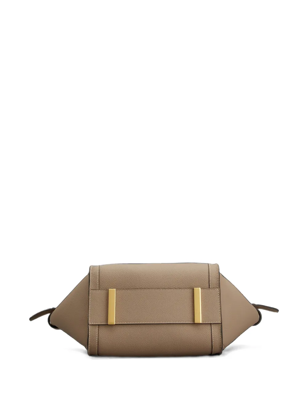 Tod's T Signature Shopping Bag in Leather Small in Neutrals, view 5