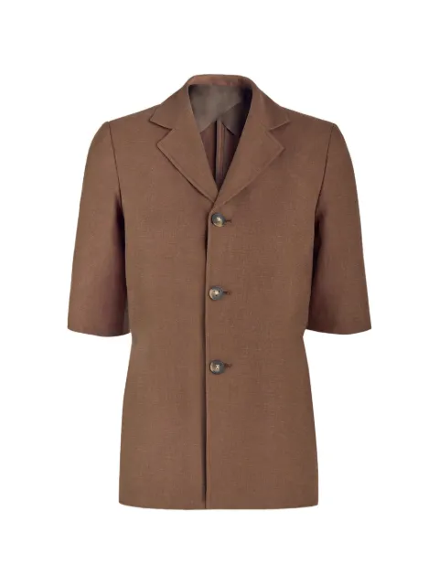 Tod's buttoned short-sleeve jacket