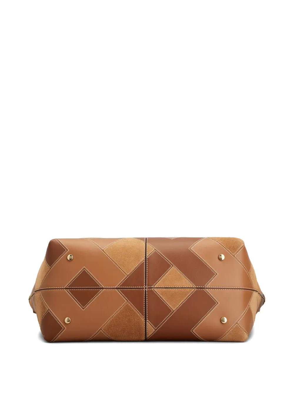 Tod's Intarsia shopper Bruin