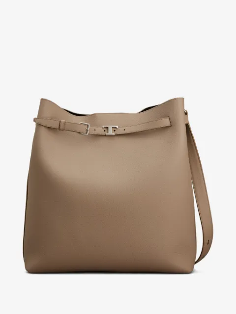 Tod's buckle strap tote bag