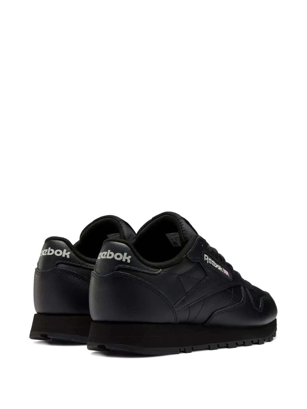 Reebok leather sneakers - Zwart