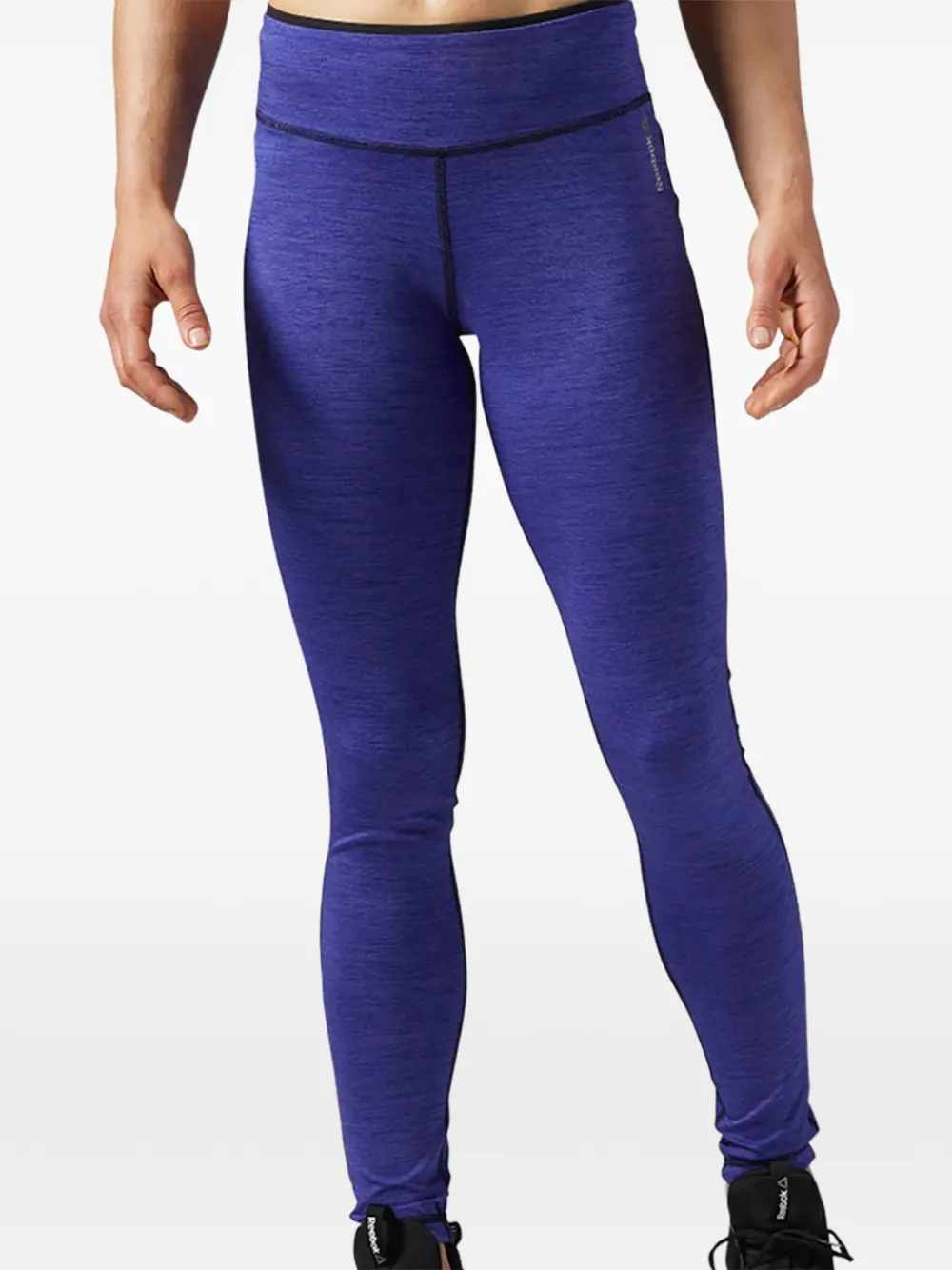 Reebok Leggings con logo - Blu