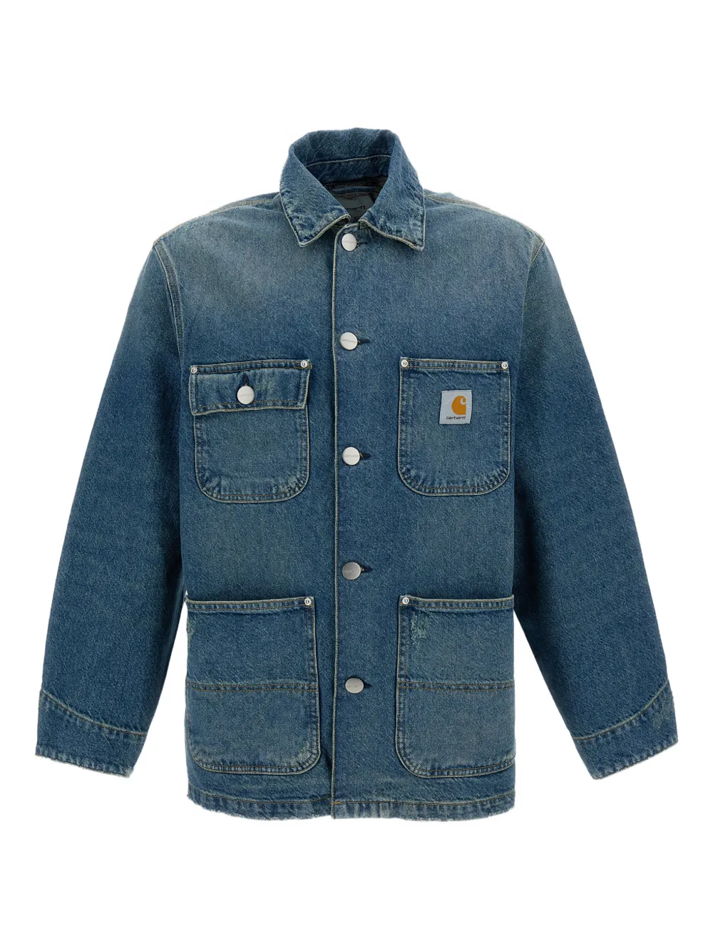 Carhartt WIP patch-pocket denim jacket | Blue | Image 1