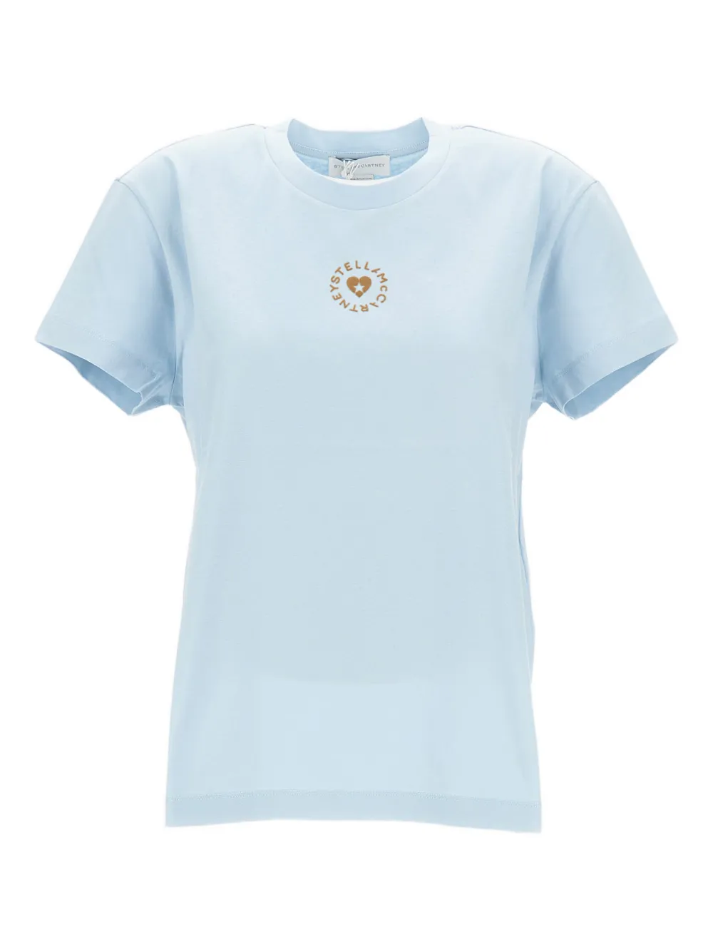 Stella Mccartney Iconic Mini Heart T-shirt In Multi