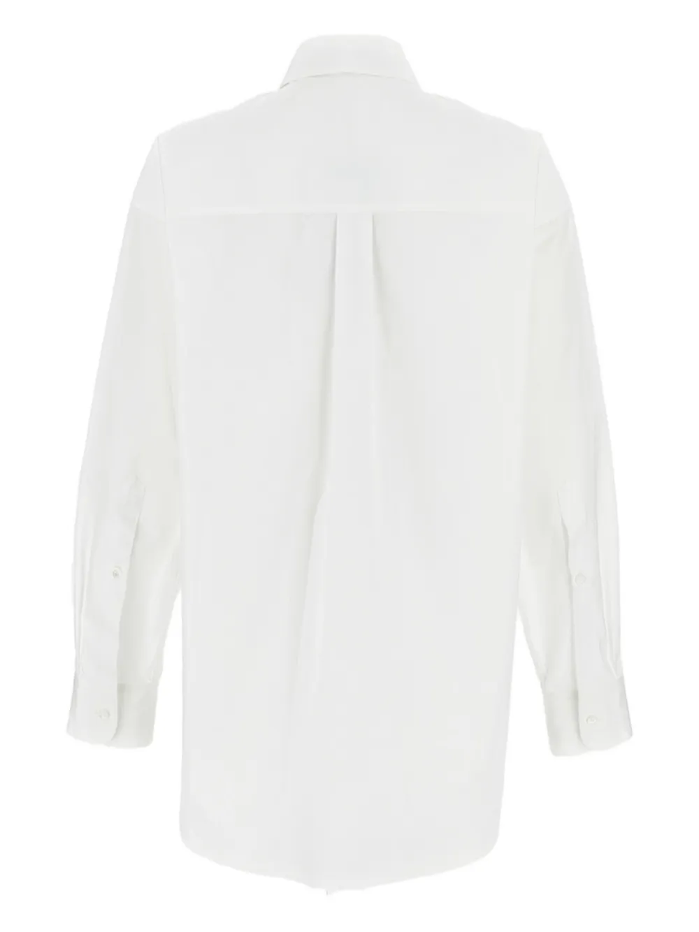 Stella McCartney floral-embroidered shirt - Wit