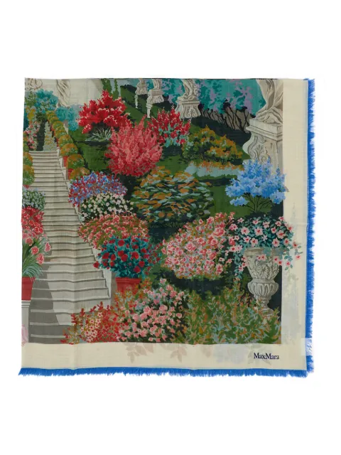 Max Mara printed scarf