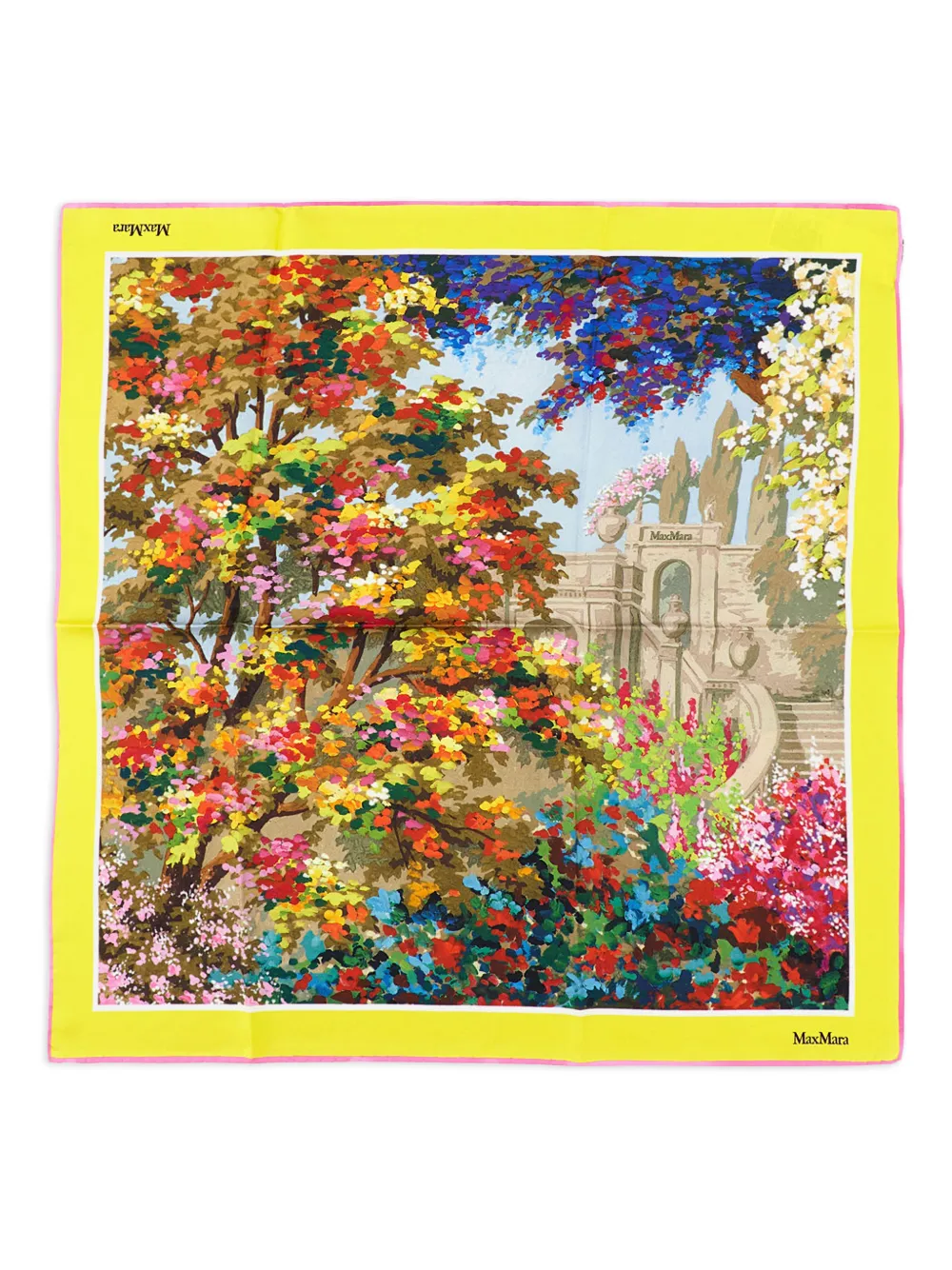 Max Mara printed scarf | Yellow | Image 1