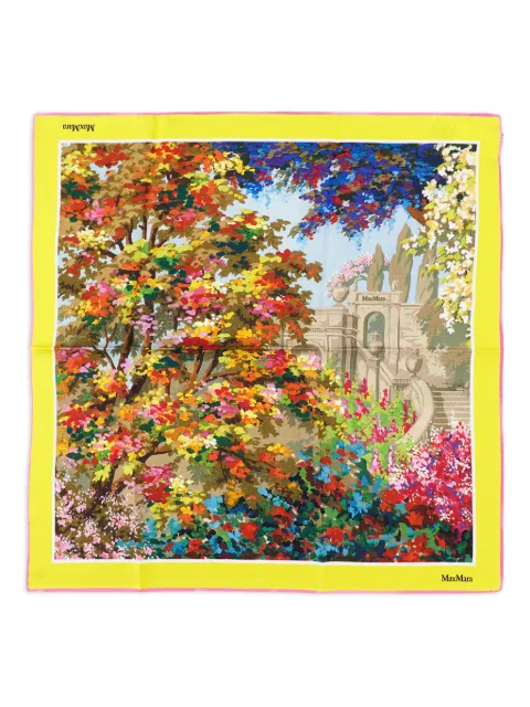 Max Mara printed scarf
