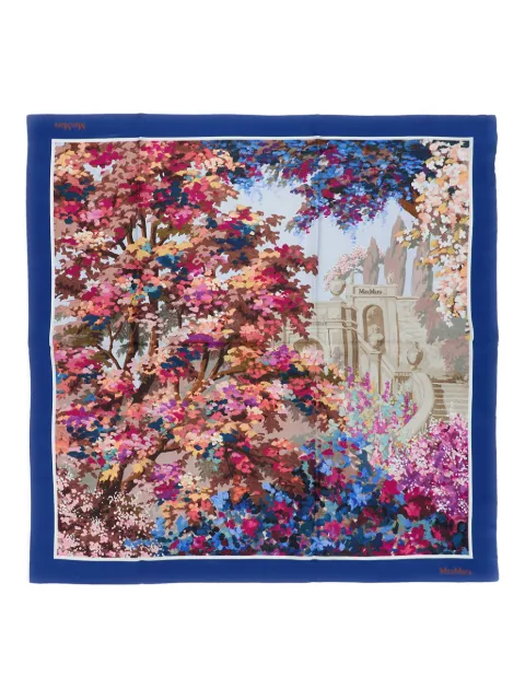 Max Mara printed scarf