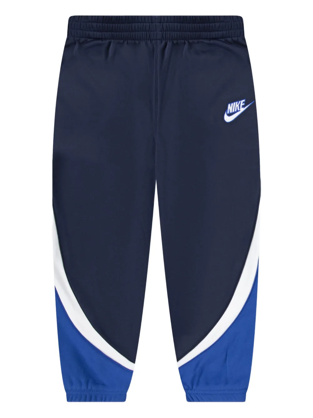Nike Kids Trainingspak met colourblocking en logo Blauw