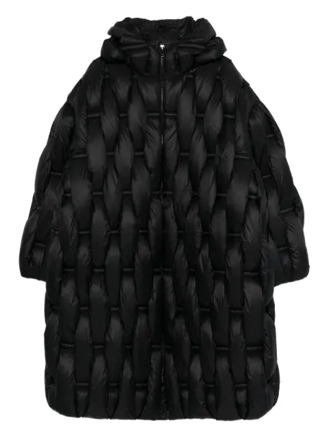 RAXXY quilted hooded coat
