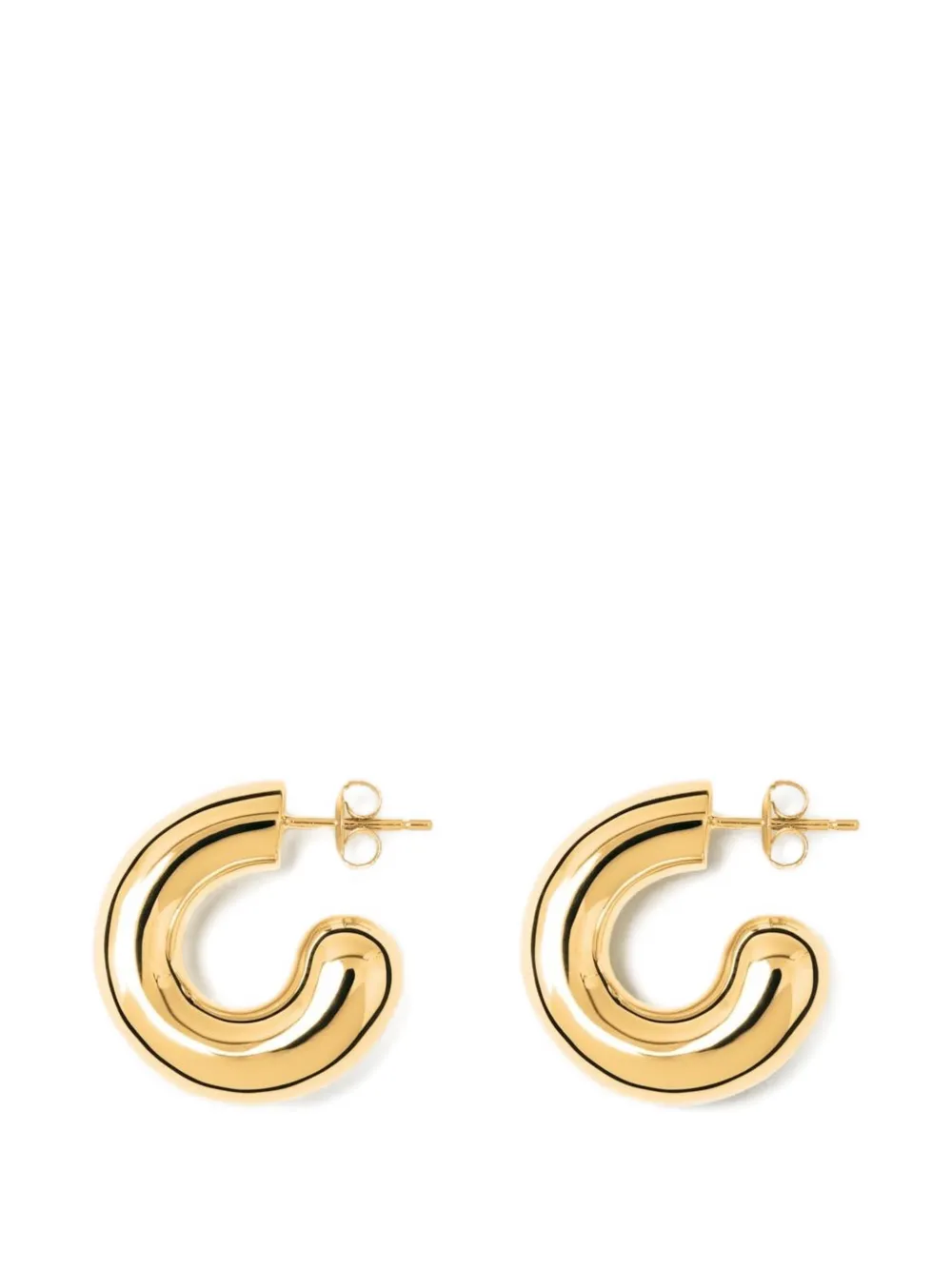 Lié Studio Orecchini con rosa - Oro