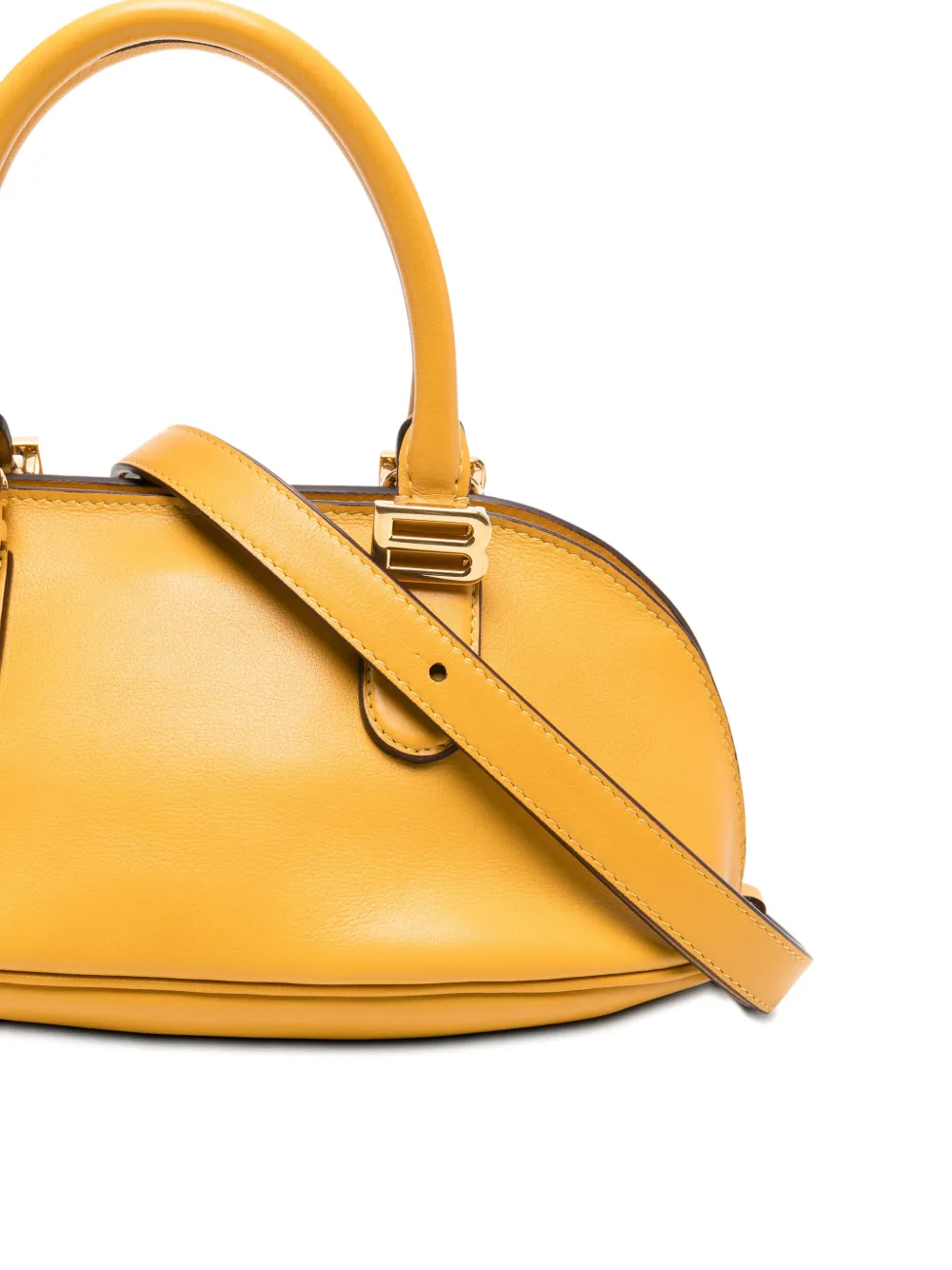 Balenciaga Bolero Bowl mini-shopper met handgreep Geel