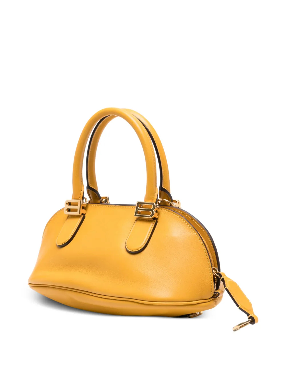 Balenciaga Bolero Bowl mini-shopper met handgreep Geel