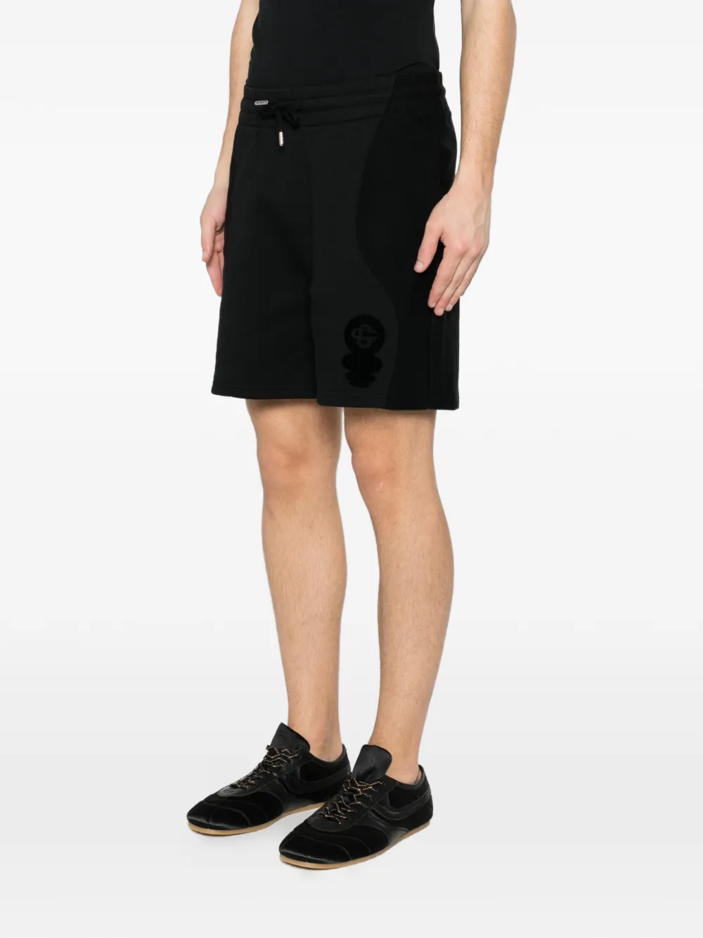 Casablanca The Squash trainingsshorts met logo Zwart