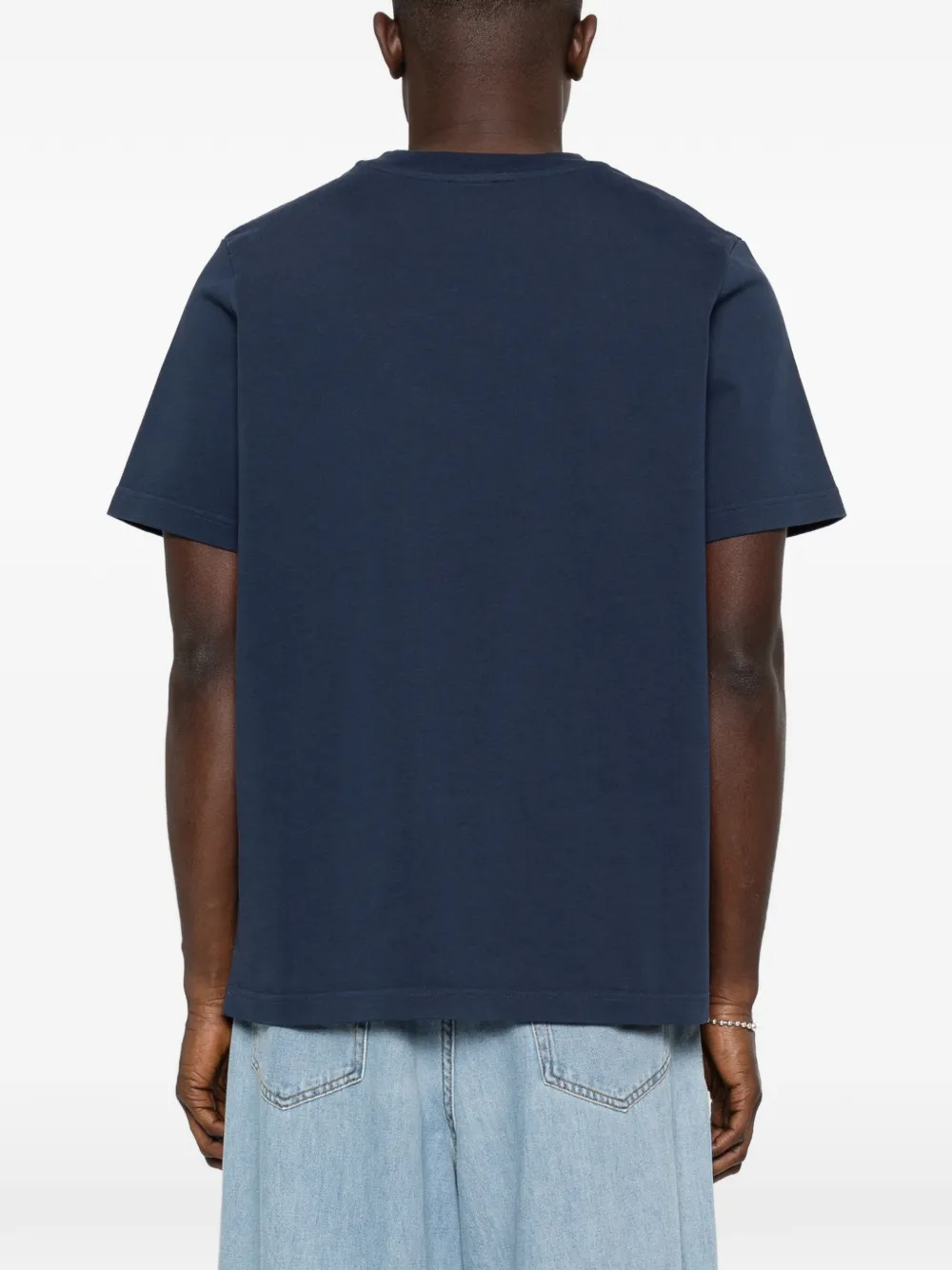 Casablanca Shockwave T-shirt met ronde hals Blauw