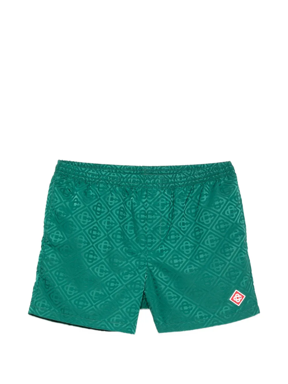 Casablanca jacquard logo swim shorts - Verde