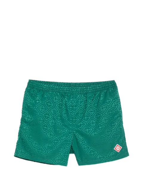 Casablanca jacquard logo swim shorts