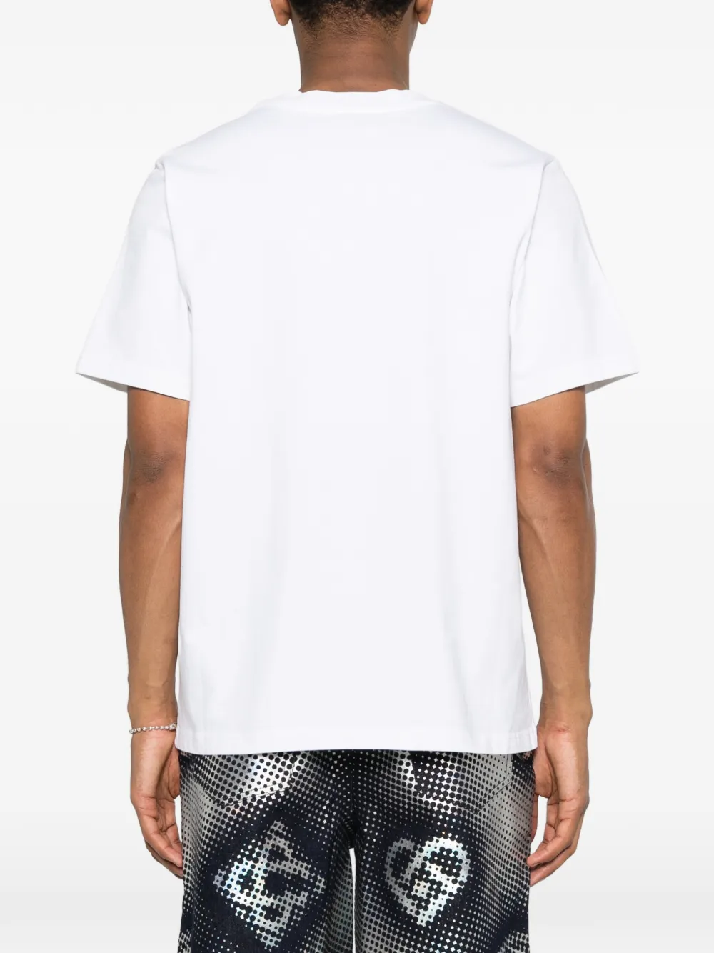 Casablanca T-shirt met logo Wit