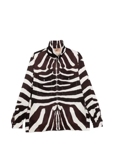 Valentino Garavani zebra-print jacket