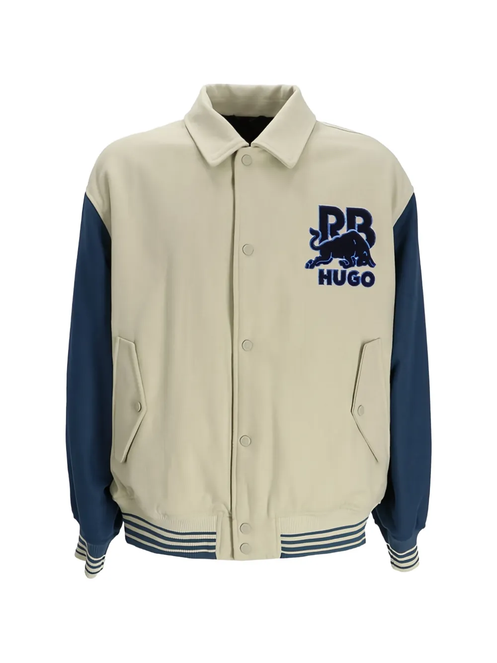 HUGO x Red Bull Bomber con maniche a spalla bassa - Toni neutri
