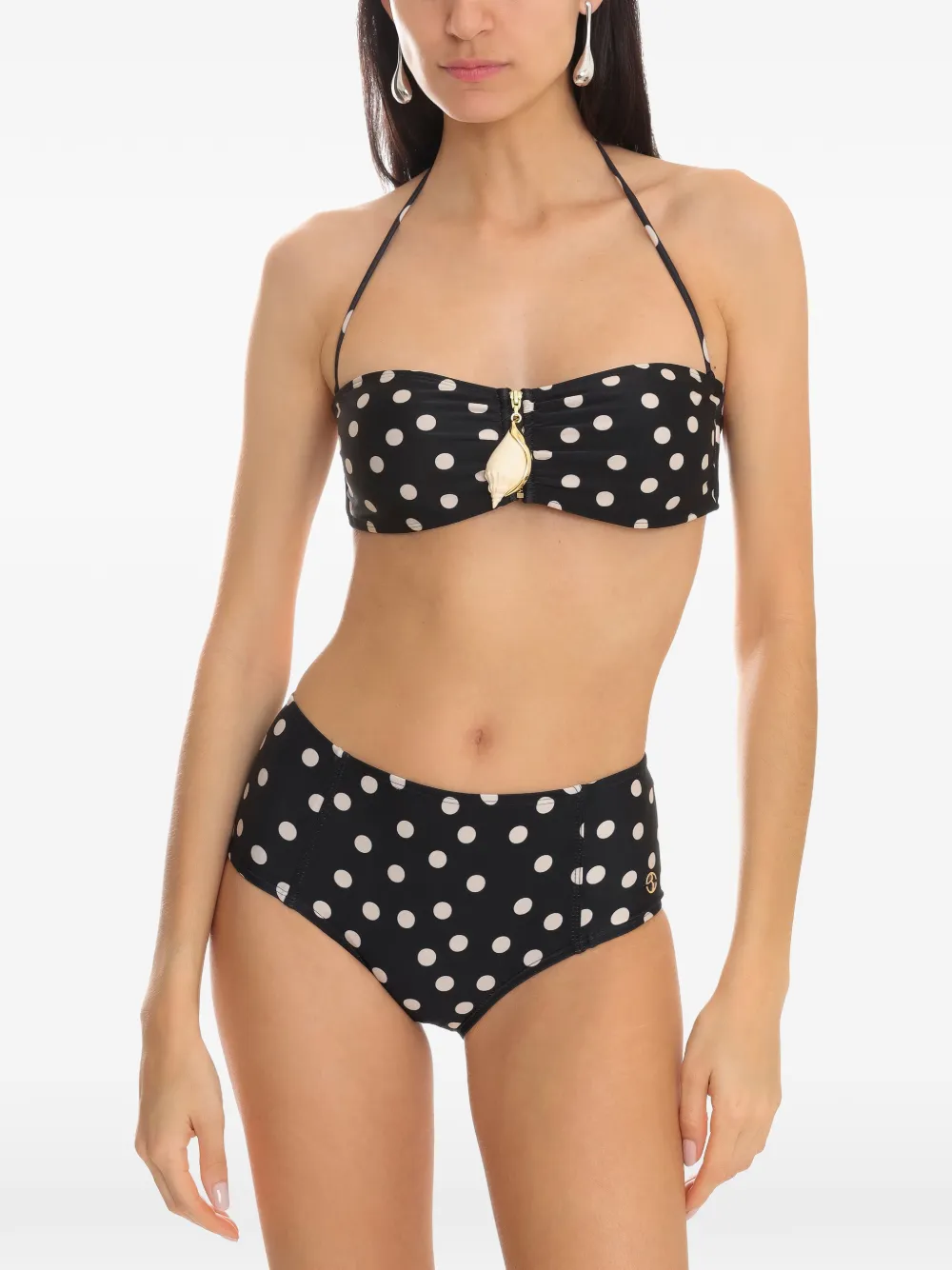 Brigitte shell-detail bikini | Bikinis | Image 2