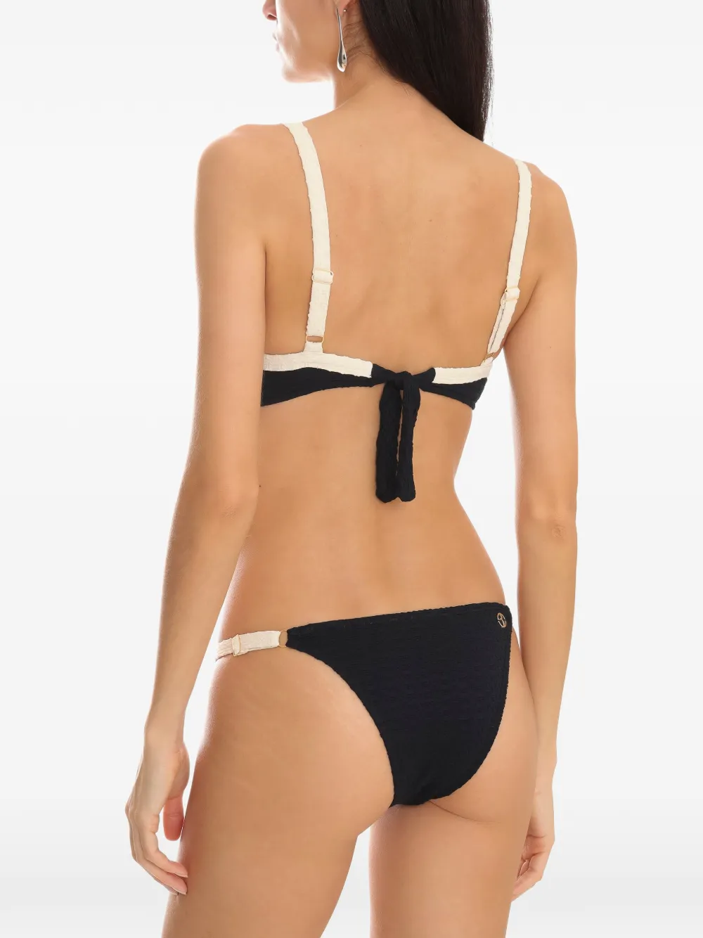  Brigitte Bia Textured Bikini - Black 