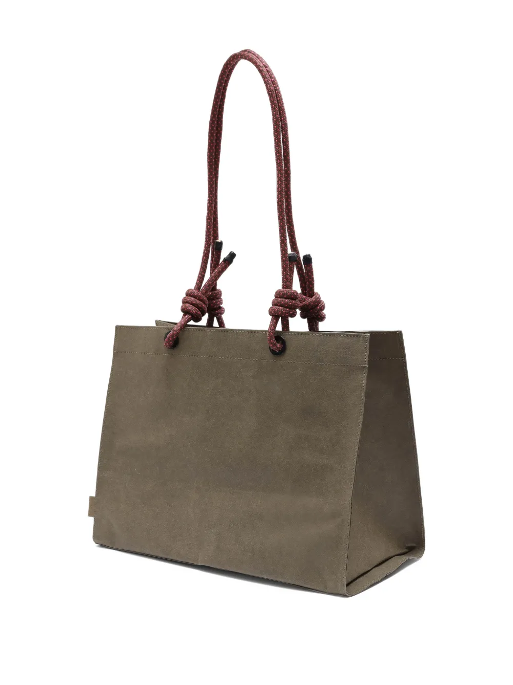 Brigitte Handgeverfde shopper - Bruin