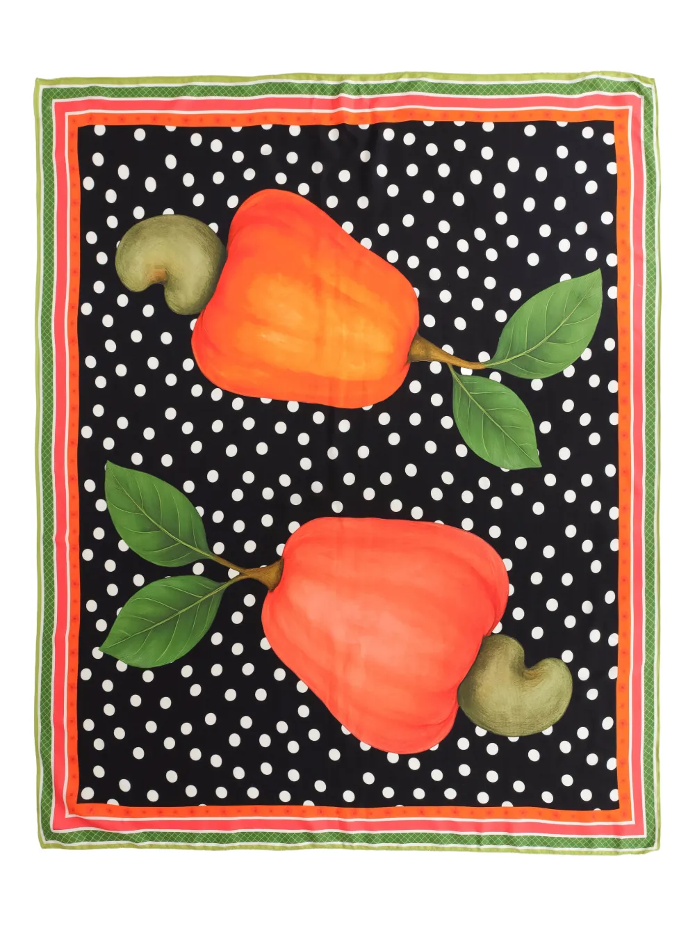 Brigitte cashew-print bikini - Nero