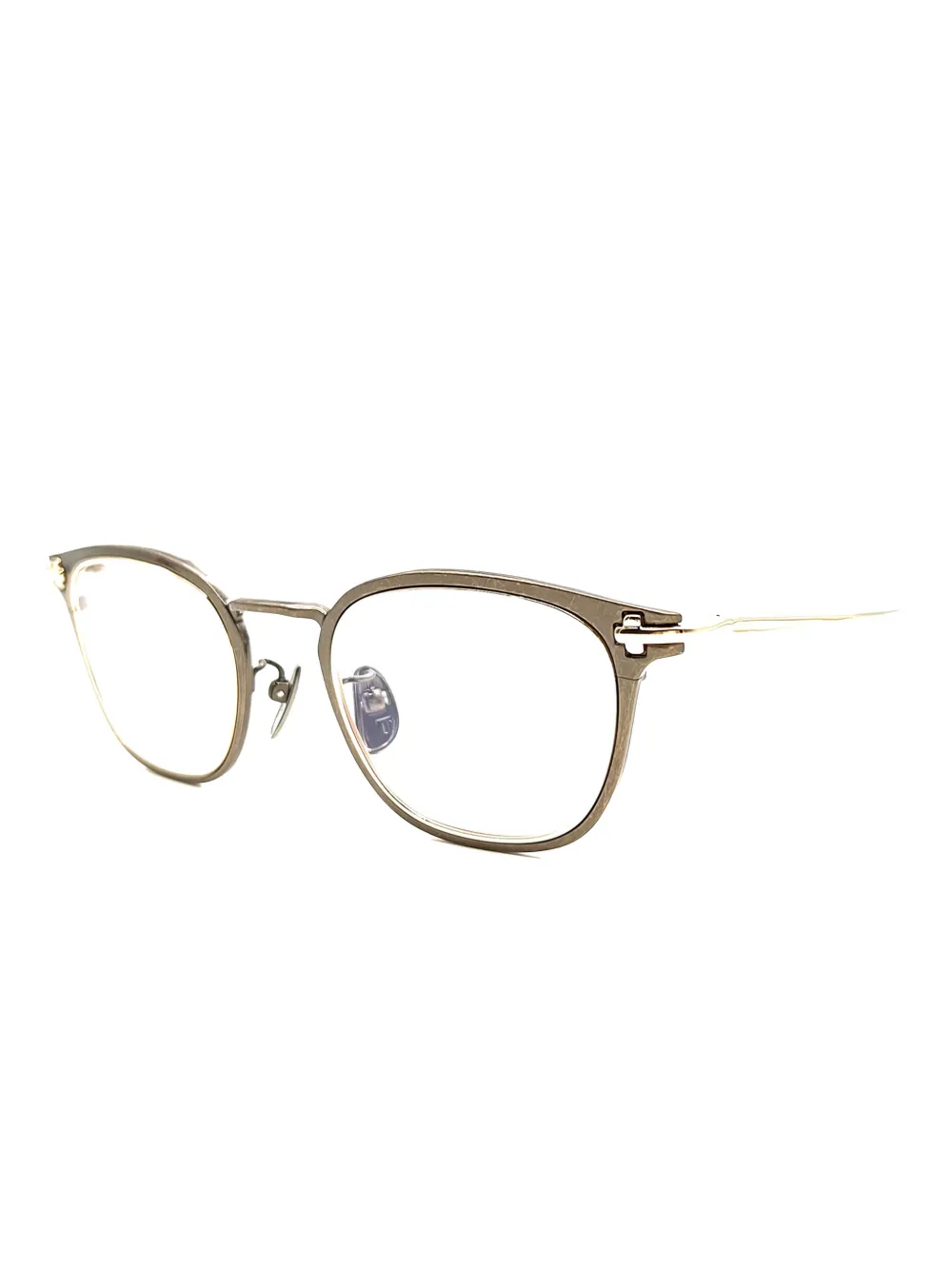 TAYLOR WITH RESPECT Skoll geometric-frame glasses | Men | Image 2