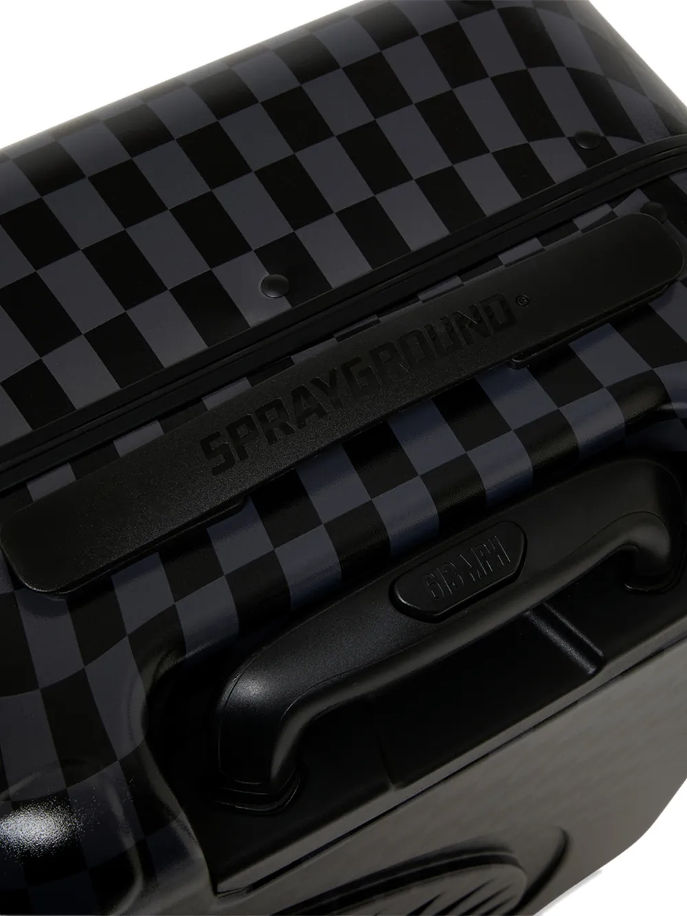 Spritz Checkerboard Shark Trolley Bag