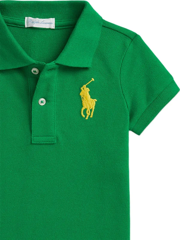 POLO RALPH LAUREN KIDS Body Com Logo Bordado | Verde | FARFETCH BR