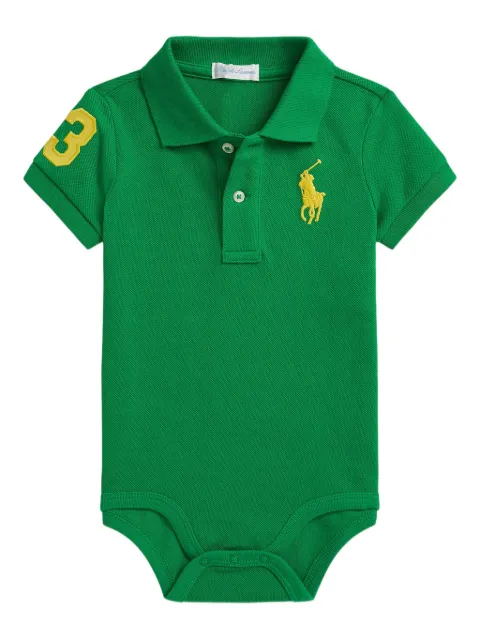 POLO RALPH LAUREN KIDS logo-embroidered body