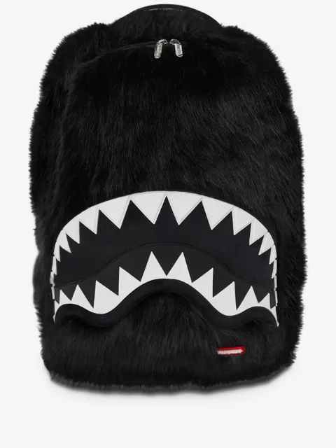 Sprayground Cray furry shark backpack