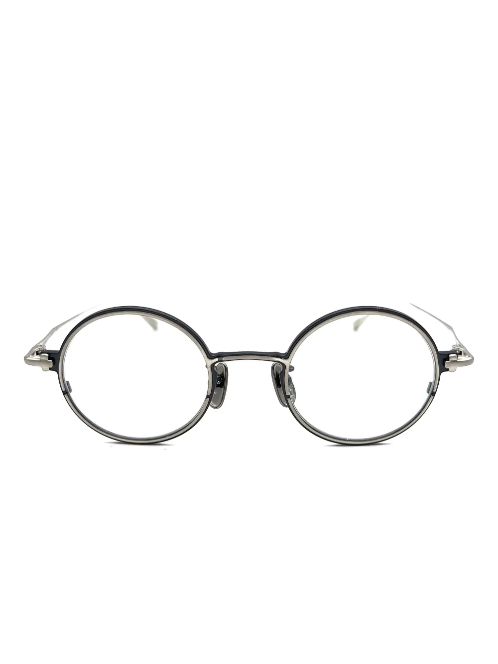 TAYLOR WITH RESPECT Phi round-frame glasses | Black | Image 1