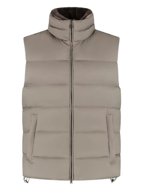 Herno padded zip-up gilet