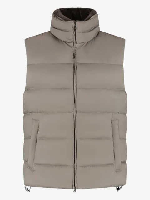 Herno padded zip-up gilet