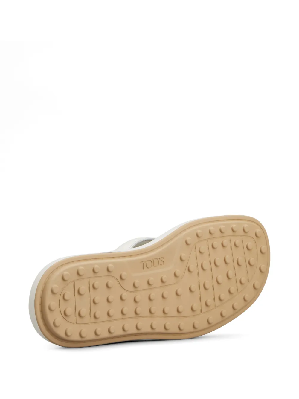 Tod's Sandalen met logo Beige